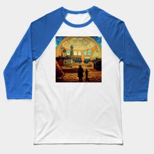 Starry Night in Mos Eisley Tatooine Baseball T-Shirt